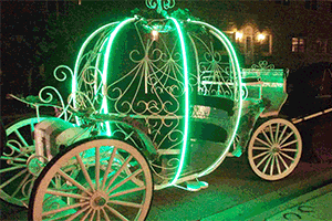 Cinderella style horse carriage